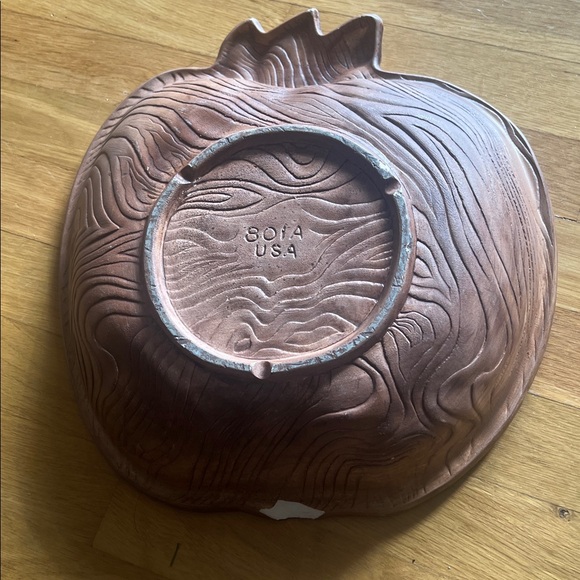 Vintage apple pottery sequoia ware salad bowls - Picture 6 of 14